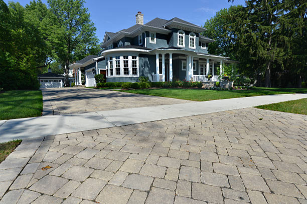 Permeable Paver Driveway in Locust Valley, NY